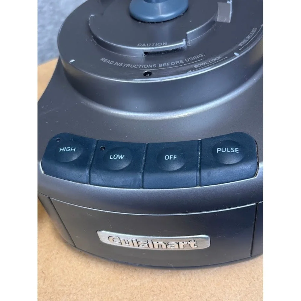 Cuisinart FP-8 Food Processor Base Replacement‎ Gunmetal Grey Elemental 8-Cup